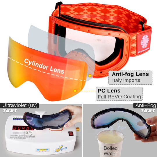 Lunettes de ski Snowledge HB-197A