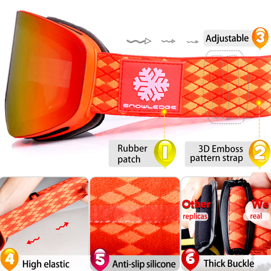 Lunettes de ski Snowledge HB-197A