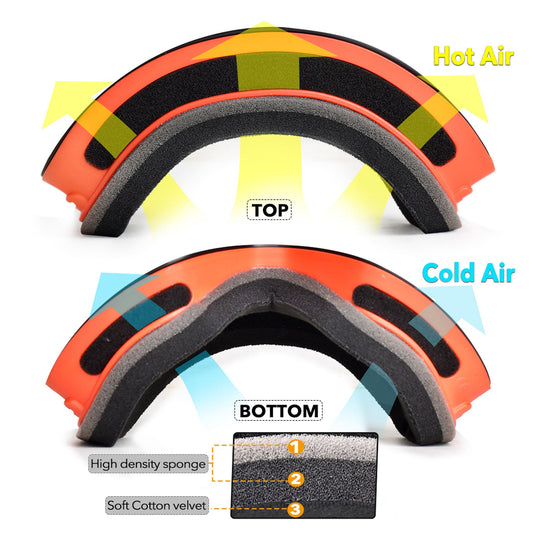 Lunettes de ski Snowledge HB-197A