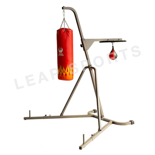 Support de sac de frappe LEAP SPORTS avec plateforme pour poire de vitesse