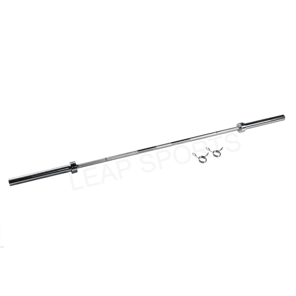 Barre olympique avec finition en chrome dur - 2,13 m, 680 kg