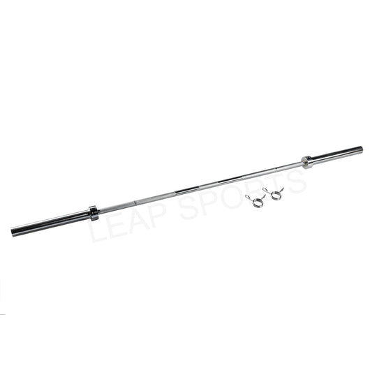 Barre olympique avec finition en chrome dur - 2,13 m, 680 kg
