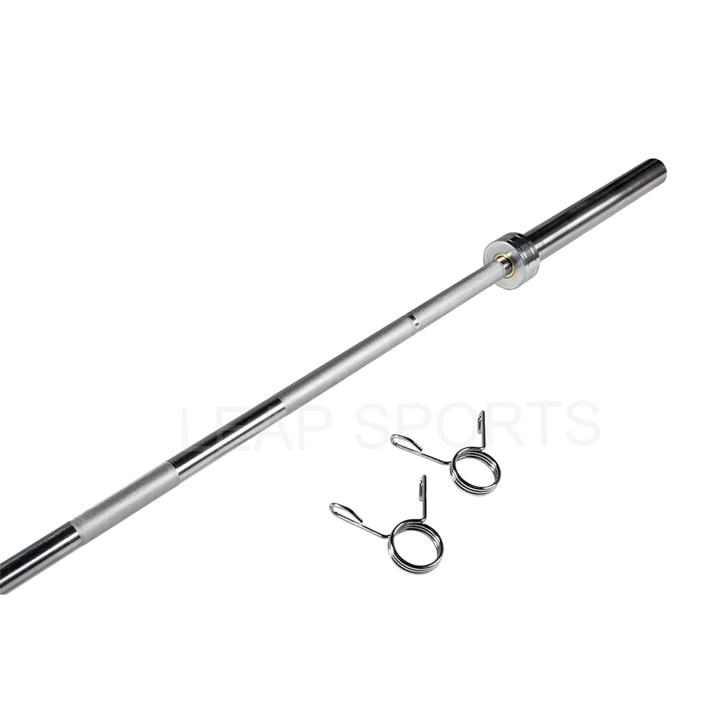 Barre olympique avec finition en chrome dur - 2,13 m, 680 kg