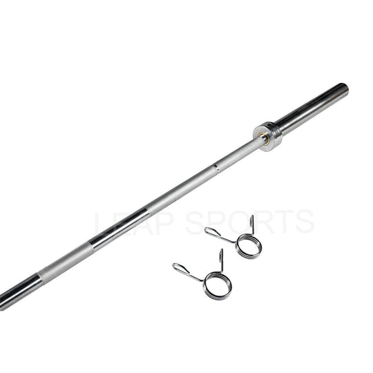 Barre olympique avec finition chrome dur – 2,13 m, 453 kg