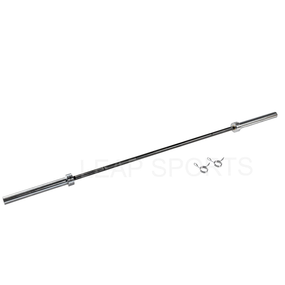 Barre Olympique Noire en Zinc - 2,13 m, 680 kg