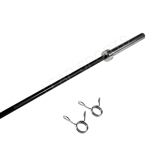 Barre Olympique Noire en Zinc - 2,13 m, 680 kg
