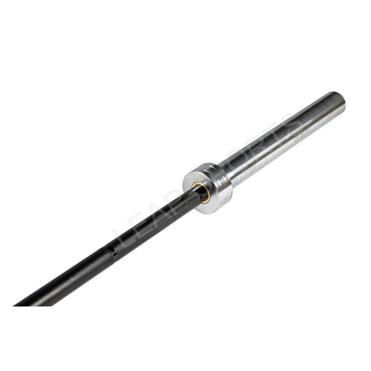 Barre Olympique Noire en Zinc - 2,13 m, 680 kg