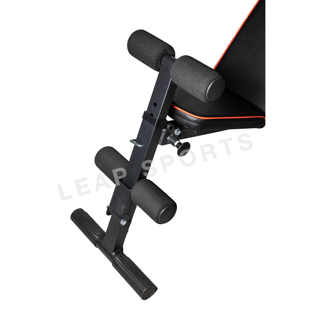 Banc de musculation pliable noir