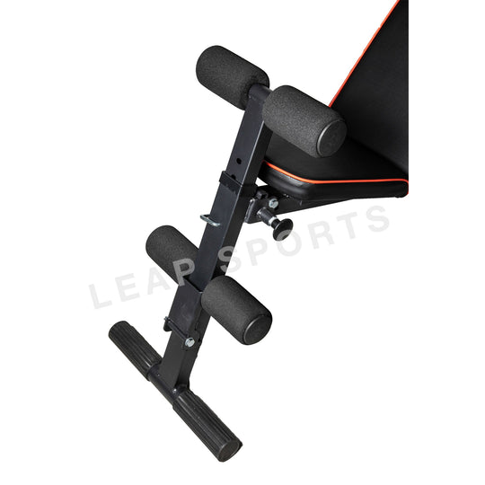 Banc de musculation pliable noir