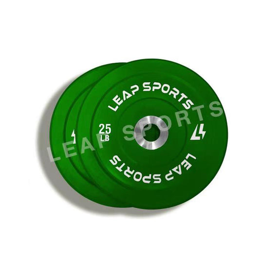 LEAP SPORTS Combo disques bumper couleur (260 LB)