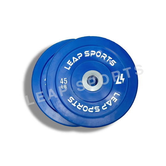 LEAP SPORTS Combo disques bumper couleur (260 LB)