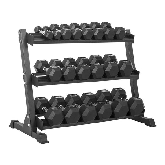 Support de rangement à haltères 3 niveaux