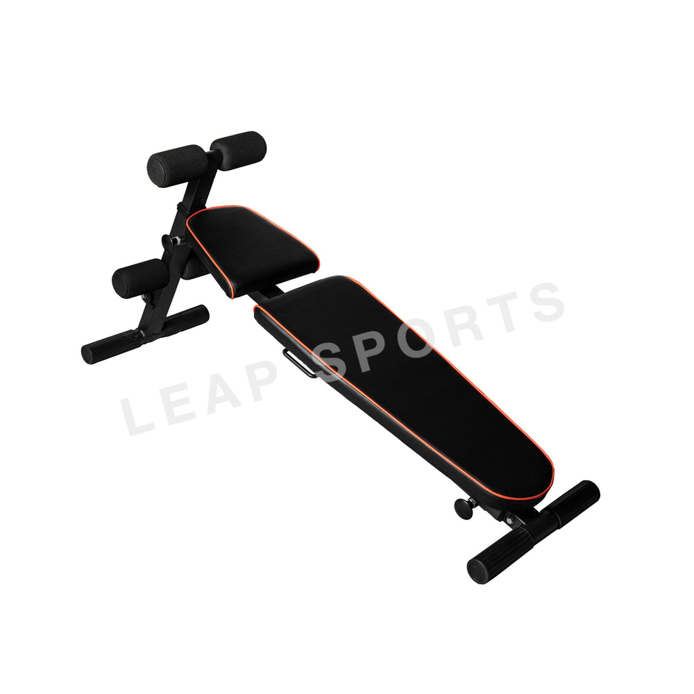 Banc de musculation pliable noir