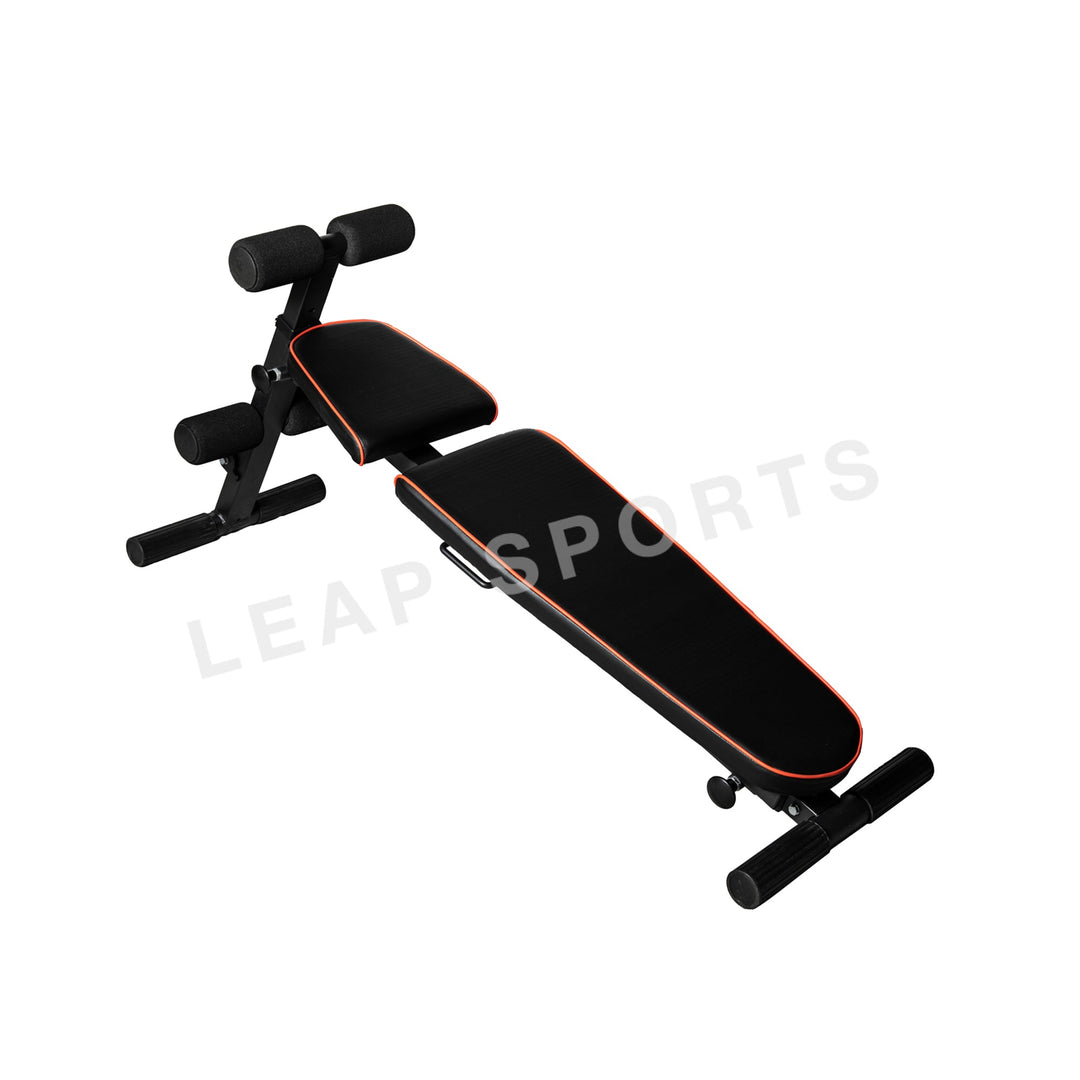 Banc de musculation pliable noir