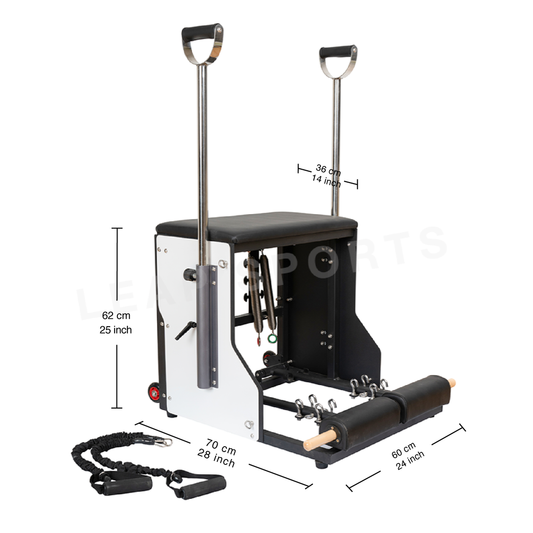 Chaise de stabilité Premium Pilates Split Pedal LEAP SPORTS
