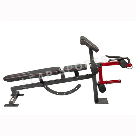 Banc de musculation multifonction réglable (plat, incliné, décliné)