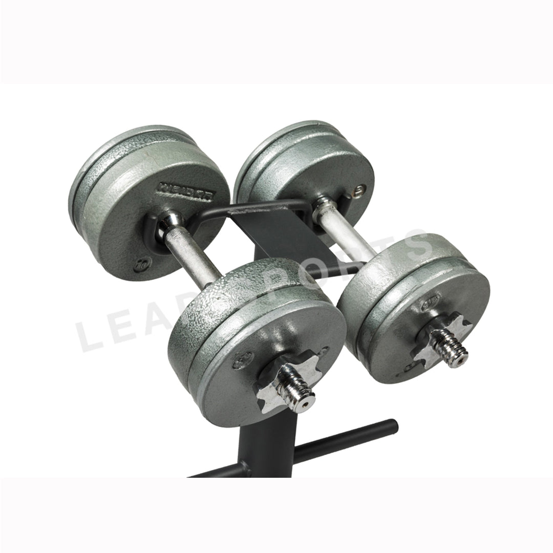 Banc FID réglable et combo haltères (incl. poids d'haltères de 31,75 kg)