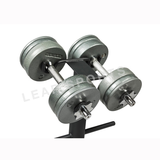 Banc FID réglable et combo haltères (incl. poids d'haltères de 31,75 kg)