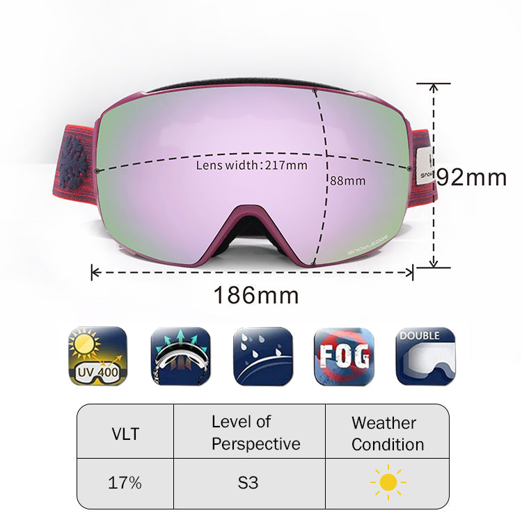 Masque de ski Snowledge HB-10A