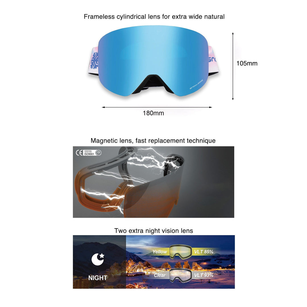 Masque de ski Snowledge HB-197B