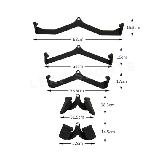 LEAP SPORTS Kit de poignées multifonctionnelles