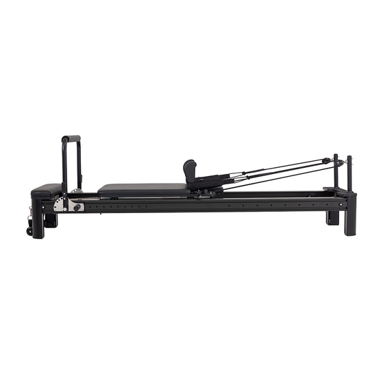 LEAP SPORTS Reformer Pilates Piste Complète G2 - Édition Obsidian