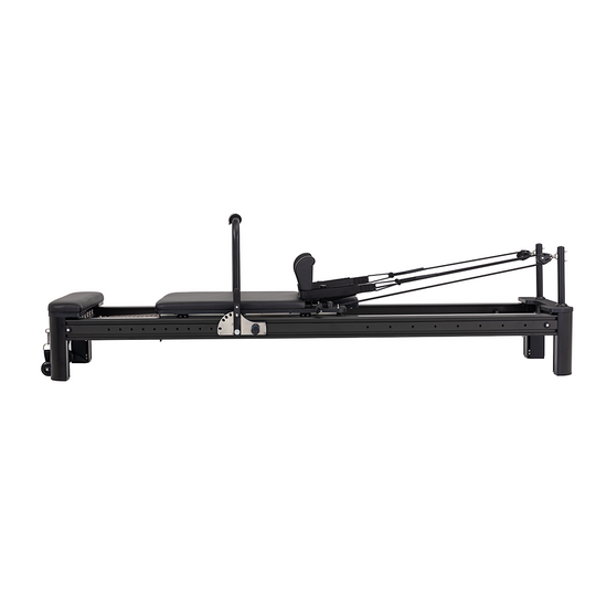 LEAP SPORTS Reformer Pilates Piste Complète G2 - Édition Obsidian