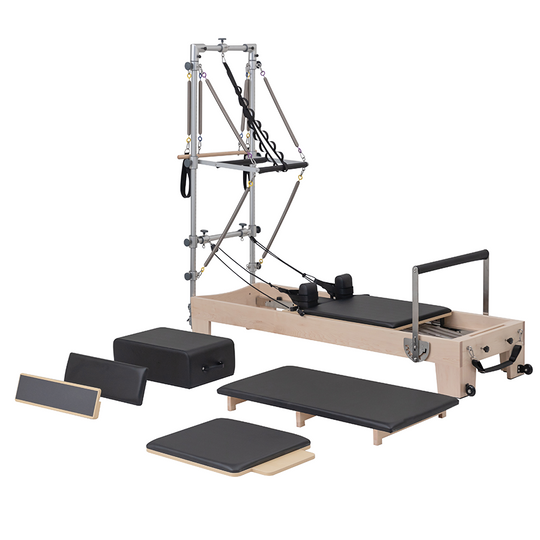 LEAP SPORTS Pilates Reformer Deluxe – Édition Érable