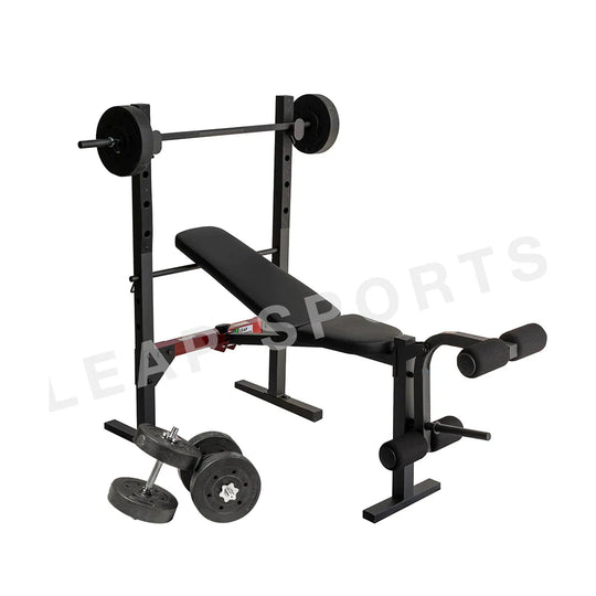LEAP SPORTS Banc de musculation combiné pliable