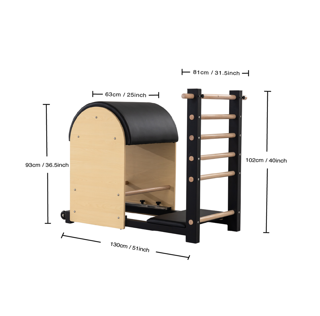 LEAP SPORTS Pilates échelle-tonneau Plus