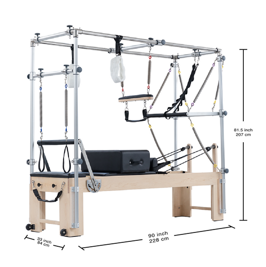 LEAP SPORTS Pilates Cadillac Reformer - Édition Érable