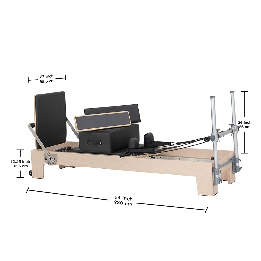 LEAP SPORTS Reformer Pilates Élite – Édition Érable