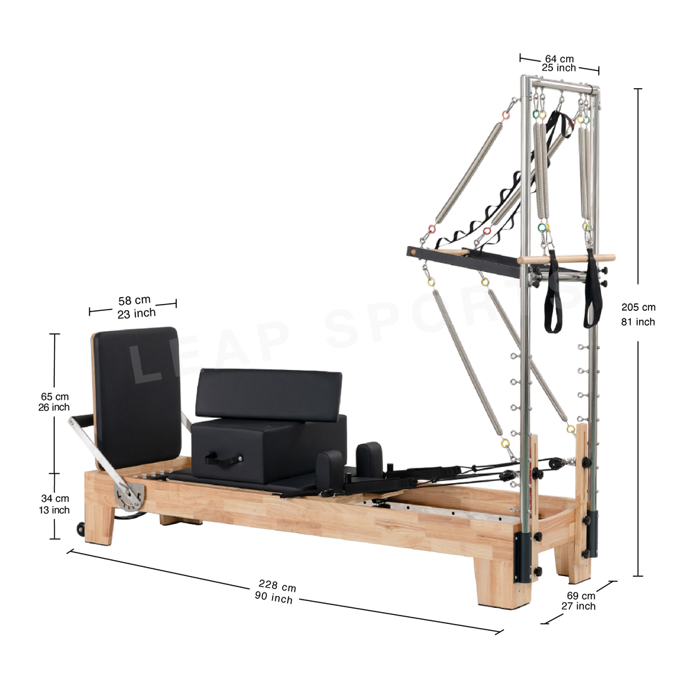 LEAP SPORTS Reformer Pilates Premium
