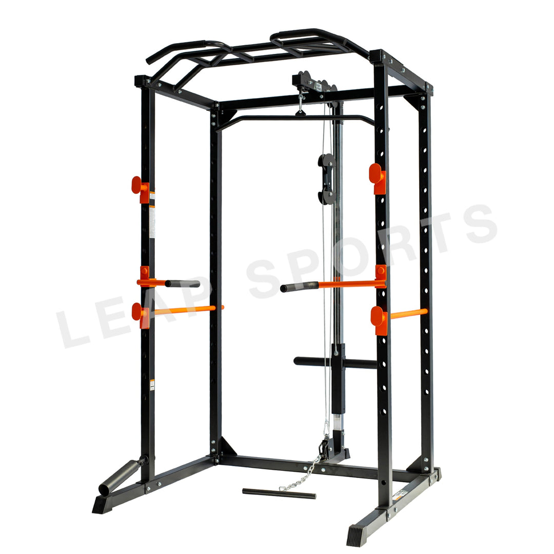 LEAP SPORTS Chandelle à Squat et Tirage Dorsal
