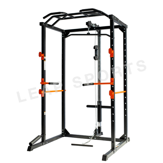 LEAP SPORTS Chandelle à Squat et Tirage Dorsal