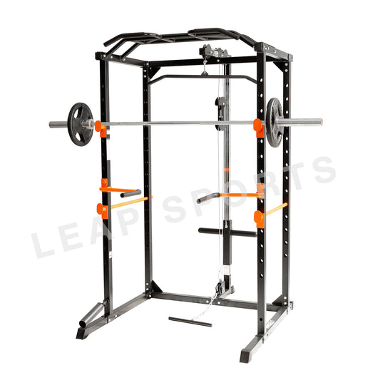 LEAP SPORTS Chandelle à Squat et Tirage Dorsal